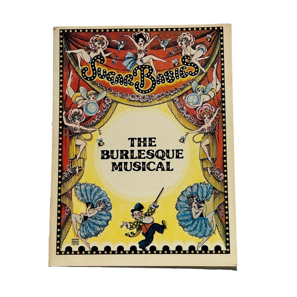 Sugar Babies The Burlesque Musical Rooney & Miller 19 Page Program Picture Book